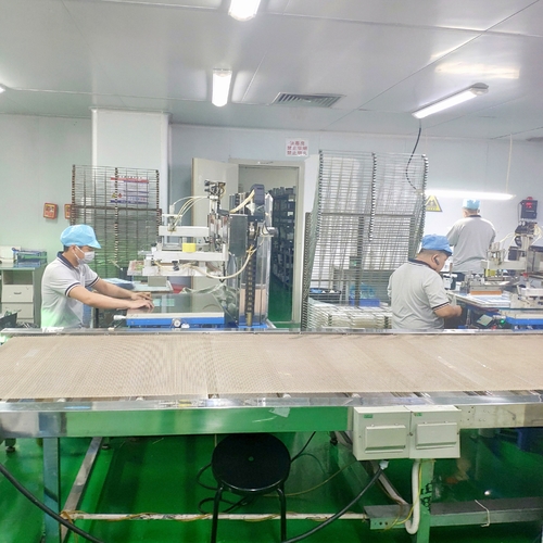 Halfautomatische zijdeprinter in Lunfeng-technologie
