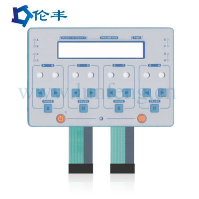 Goede prijs. Witte LEIDEN van PMMA Membraantoetsenbord met 1 Miljoen Keer Levensduur online