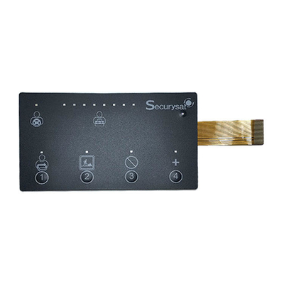 Goede prijs. Op maat gemaakte ontwerp OEM Membrane Switch Grafisch paneel overlay met embossing sleutel optie en uitstekende UV-weerstand online