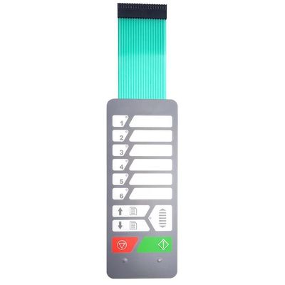 Goede prijs. DC 12V-spanningsclassificatie Platte membraanpaneel met zijschermprinten en aangepast ontwerp online