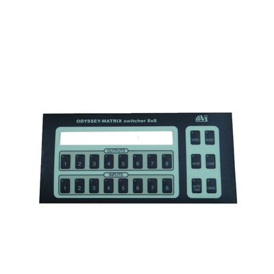 Goede prijs. Gepersonaliseerd LED-membraantoetsenbord met PVC-sleuteltype en groene LED-kleur online