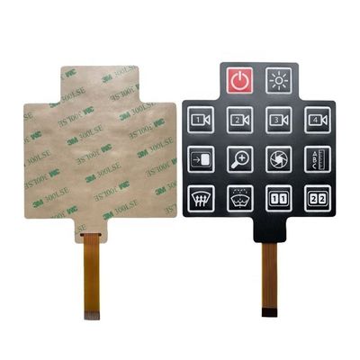 Goede prijs. Electrical Membrane Switch Screen Printing Technology Ensuring Insulation Resistance ≥100MΩ Perfect for Industrial Controls online