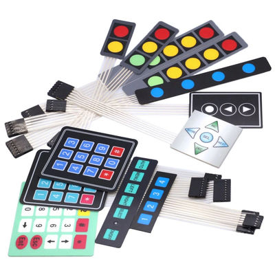 Goede prijs. Membraanschakelaaroverlay met digitale printtechnologie van medische kwaliteit met matte afwerking online