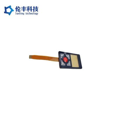 Goede prijs. Aanpasbaar waterdicht membraantoetsenbord in ontwerp met Pantone-kleur en zeefdruk online