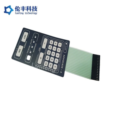 Goede prijs. Flat PET Membrane Switch voor huishoudelijke apparaten Witte/Rode/Groene/Blauwe LED industriële kwaliteit online