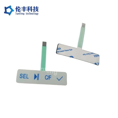 Goede prijs. 1 Miljoen keer toetslevensduur en aanpasbaar toetsnummer voor industrieel membraantoetsenbord online