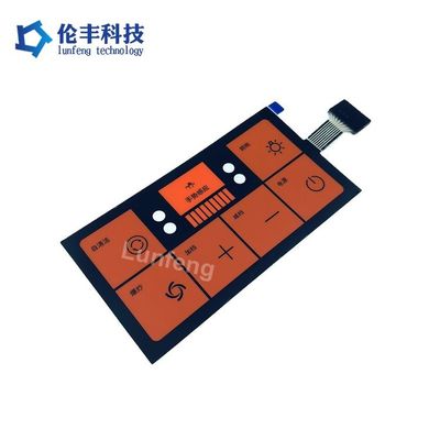 Goede prijs. Flat Membrane Switch -20C-80C PET/PC/PVC materiaal voor industriële en veelzijdige toepassingen online