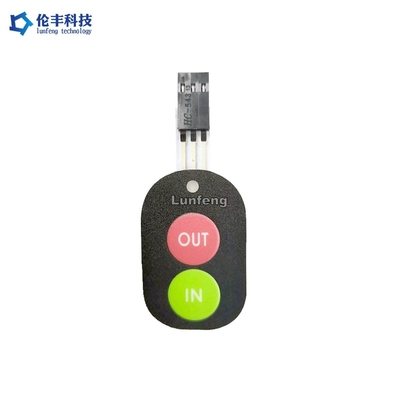 Goede prijs. Matte Surface Waterproof Membrane Switch-Comité van de Toetsenbord het Grafische Bekleding online