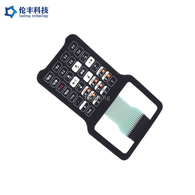 HUISDIEREN Transparante LCD Vlakke Membraanschakelaar Matte Surface Keypad