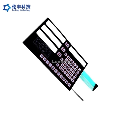 Goede prijs. Silkscreenprinting Flexible Membrane Switch met aanpasbaar sleutelnummer online