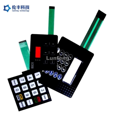 Goede prijs. Flat Membrane Keypad Temperatuurbereik -30C-80C met isolatieweerstand 100MΩ online