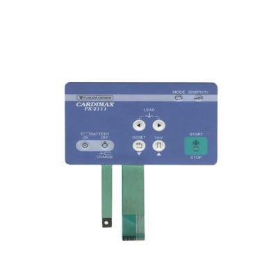 Goede prijs. Duurzame platte membraanschakelaar uitgerust met overlay PC 0,175 mm en driverspanning 3V, die gebruikersinterfaceoplossingen biedt online