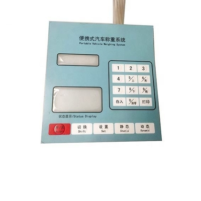 Goede prijs. Industrial Grade White LED Membrane Keypad met IP65 beschermingsniveau en 1 miljoen keer levensduur online