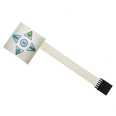 Op maat gemaakte PMMA LED Membrane Keypad met 2,54 mm Pitch en IP65 Beschermingsniveau