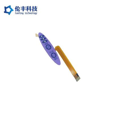 Goede prijs. Matte oppervlakte PET membraan schakelaar Rode kleur en isolatie weerstand Ten minste 100 Megaohm oplossing voor besturingspanelen online