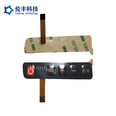 105*25mm FPC Membrane Switch Overlay De perfecte schakeloplossing voor prestaties