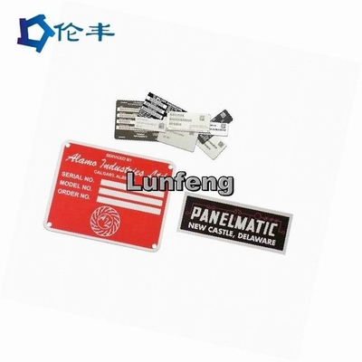 Goede prijs. Het Aluminiumnaambord Pantone Leeg Logo Die Punching van de metaalsticker online