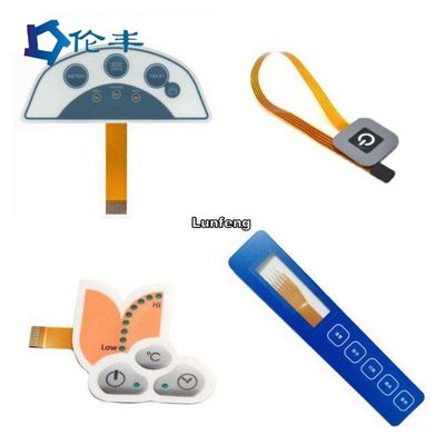 Van de het Membraanschakelaar van de Digitadruk FPC Schakelaar van het de Drukebg180 de Digitale Toetsenbord van Silkscreen