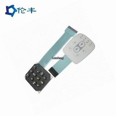 Goede prijs. Carbon Pill Type By Printed Silicone Rubber Keypad met tweede verwerking PU Epoxy Spray voor waterbestendige elektronische apparaten online