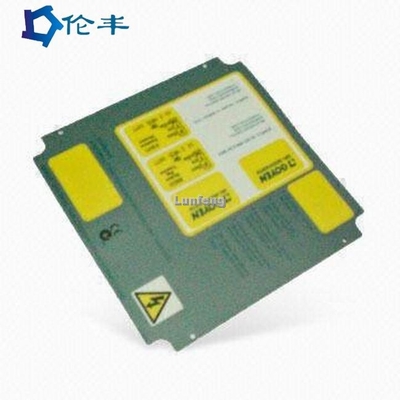 Goede prijs. Grafisch de Bekledingsmembraan Vlak Matte Control Panel Overlay Printing van HUISDIERENlexan online