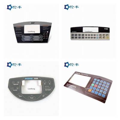 Goede prijs. Silk Screen Printing Membrane Switch Overlay Matte oppervlaktebehandeling online